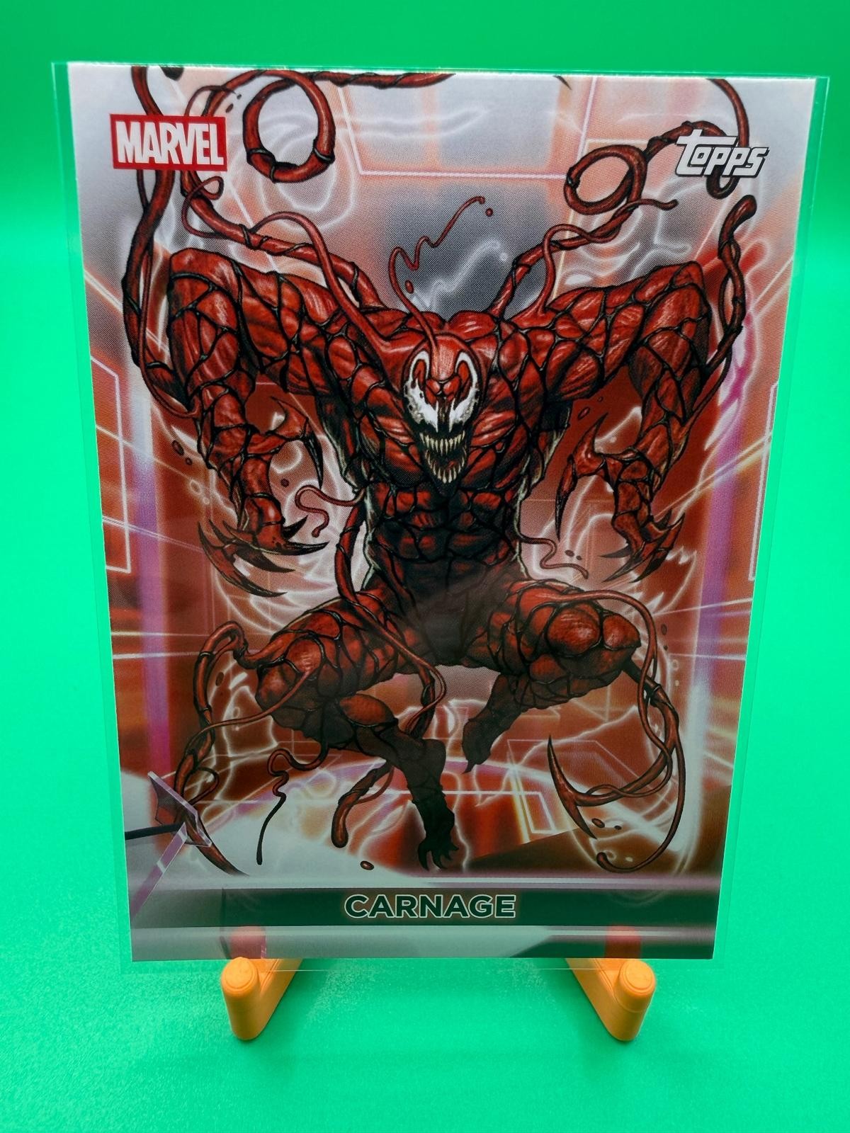 2026 Topps Neon Marvel #97 Carnage