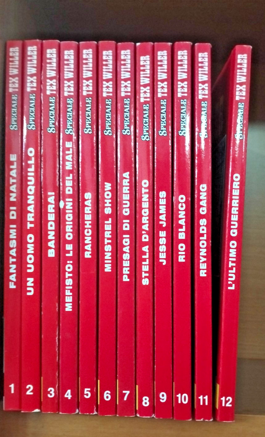 TEX WILLER  SPECIAL lotto completo  1 / 12   BONELLI  2019 - EDICOLA