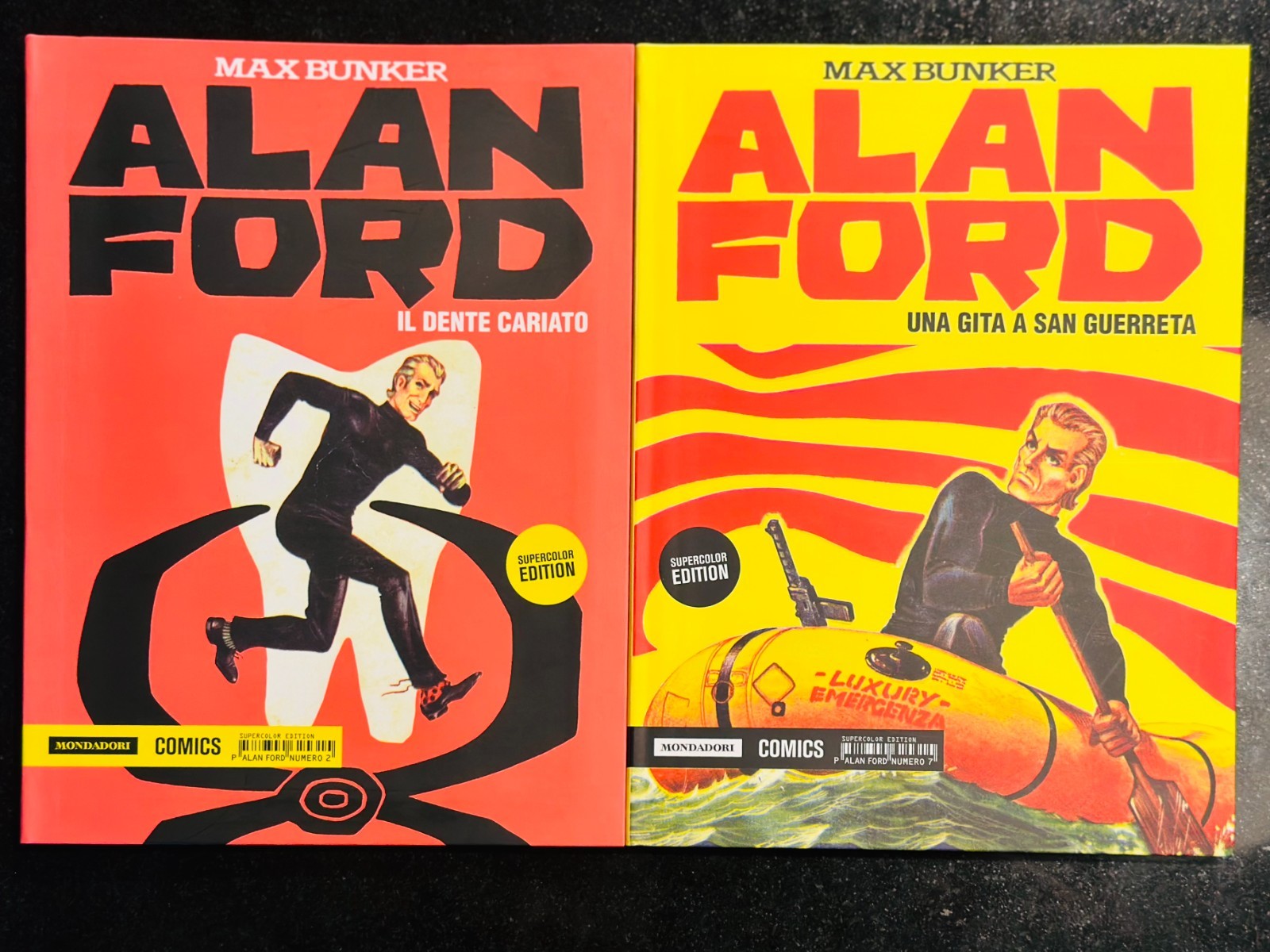 ALAN FORD SUPERCOLOR EDITION N. 2  e N. 7 (MONDADORI COMICS 2014)