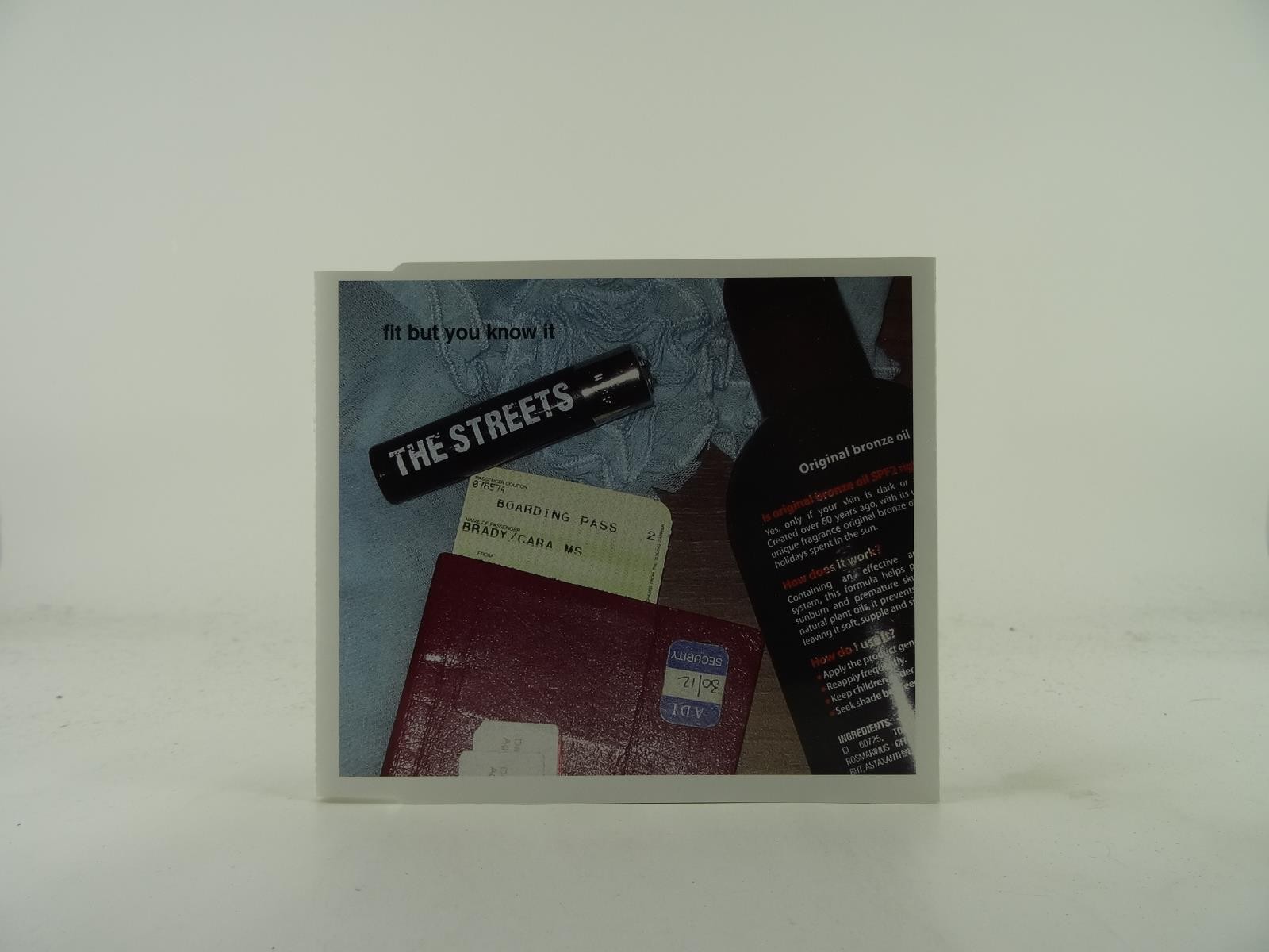 THE STREETS FIT BUT YOU KNOW IT (CD 1) (B2) 2 Track CD Single including Picture 