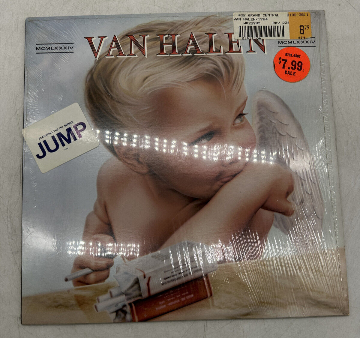 Van Halen 1984 Warner Bros. Records 1-23985 Shrink w/ Sticker NM