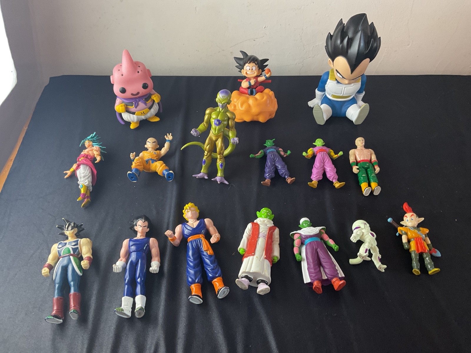 Set di 16 statuette Dragon Ball Z serie figura rara