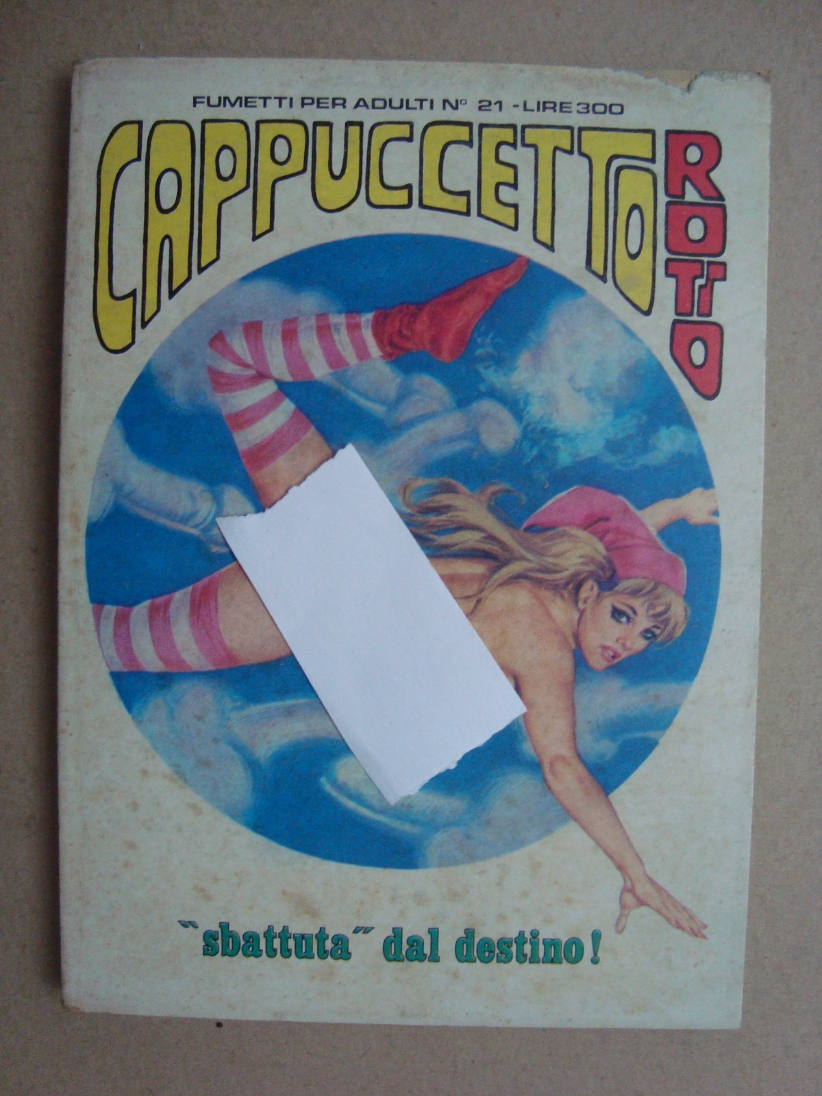 cappuccetto rotto n° 21 ed. mec 1976