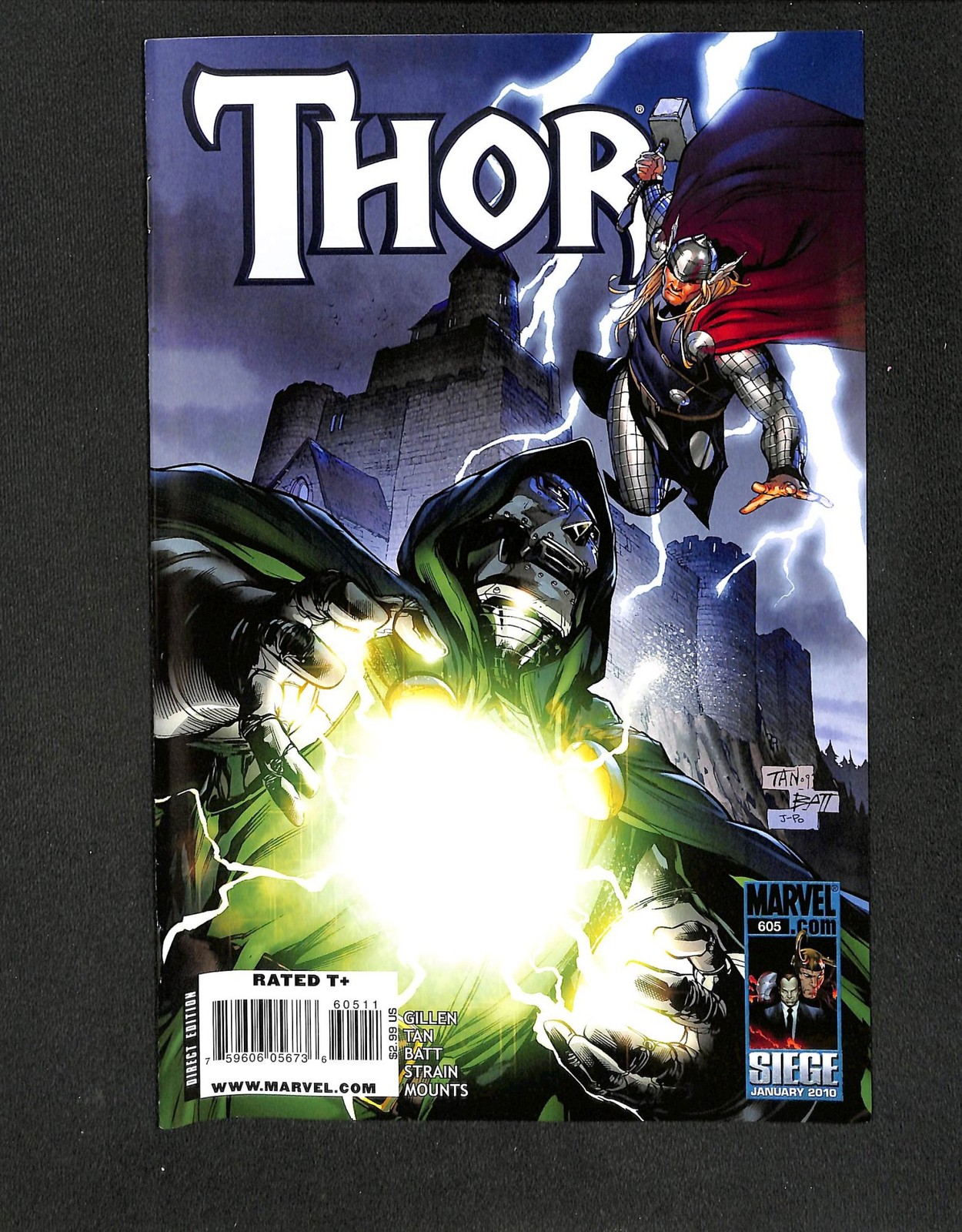 Thor #605 Marvel 2010