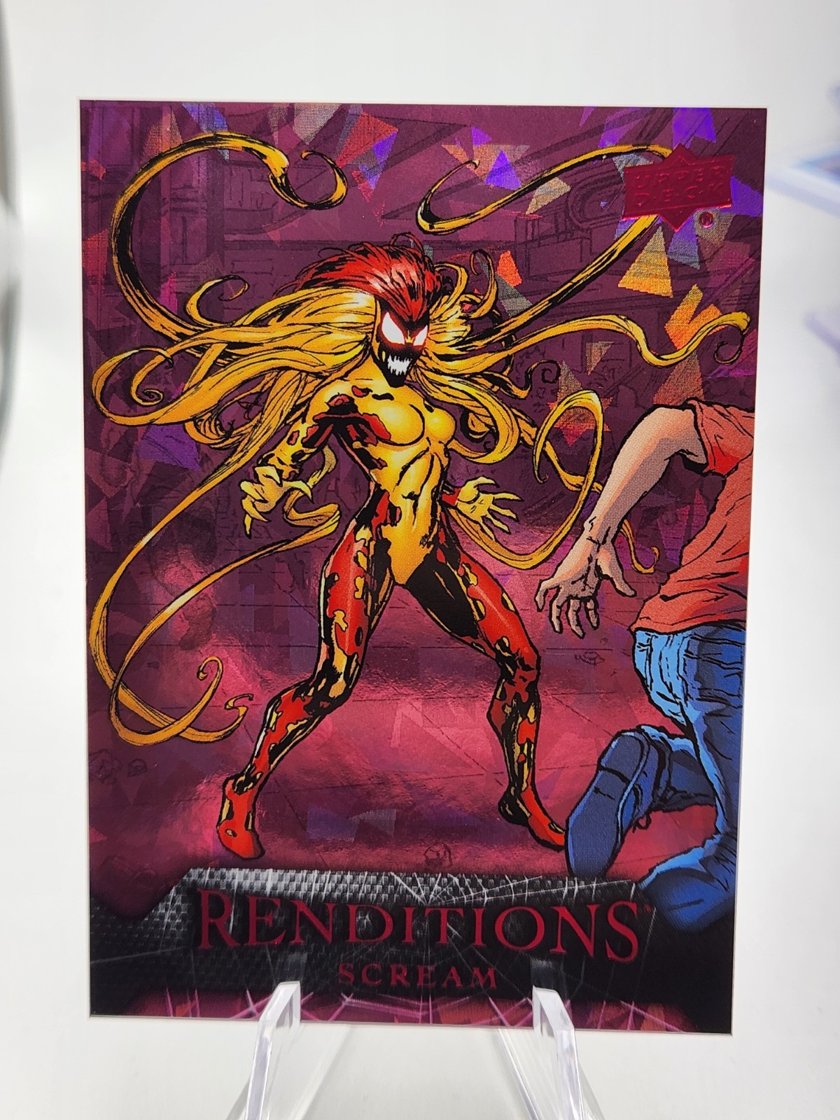 2024 Marvel Renditions Spider-Man #22 Scream Ghost-Spider Pink /199