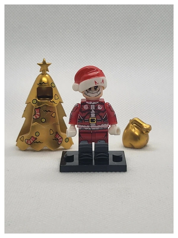 Figurine type Lego - Star Wars - captain Rex Noël (Lego-style Figure - Christmas Captain Rex)