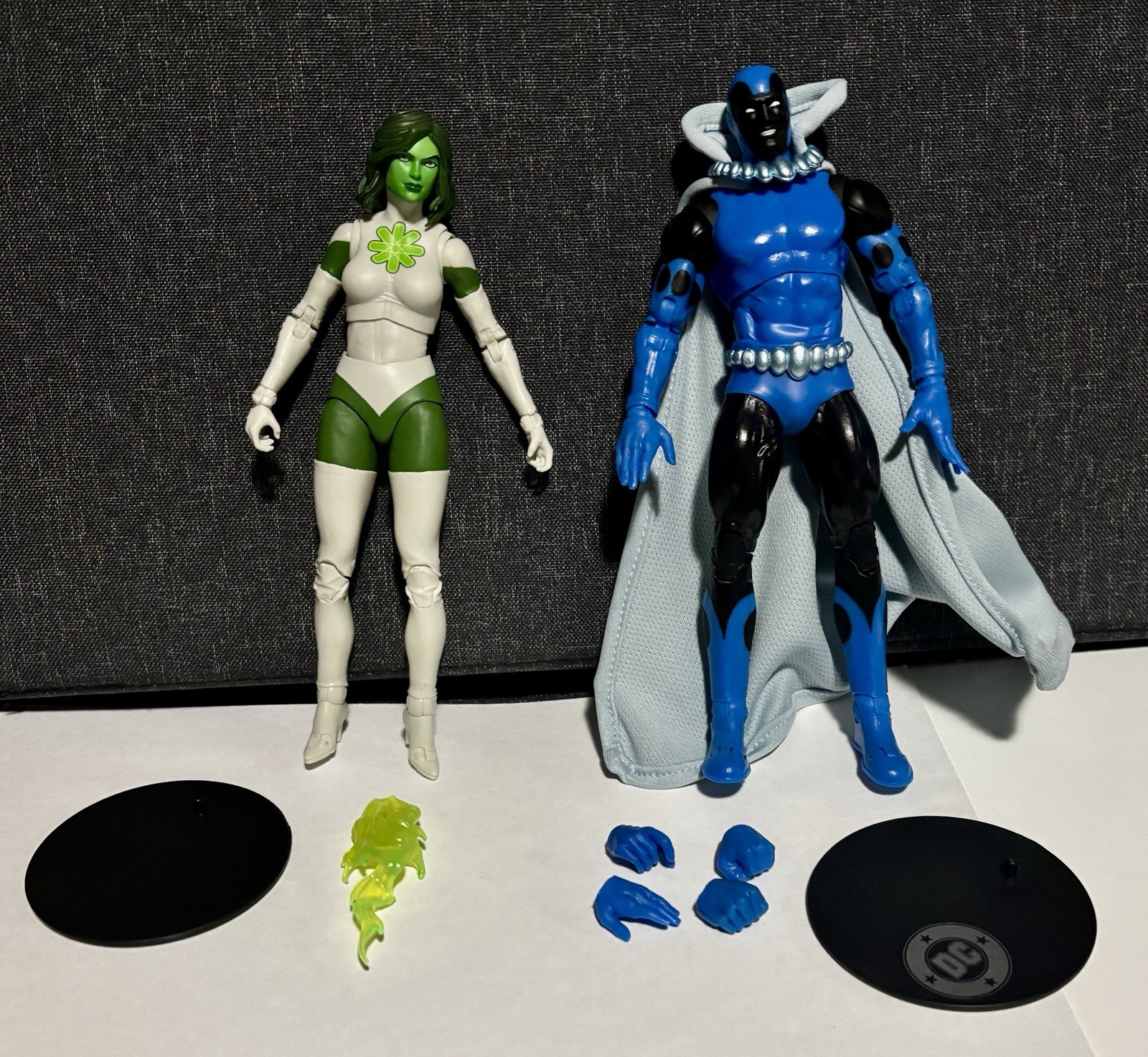 Modellino Mcfarlane DC Multiverse JADE & OBSIDIAN 7" sciolto
