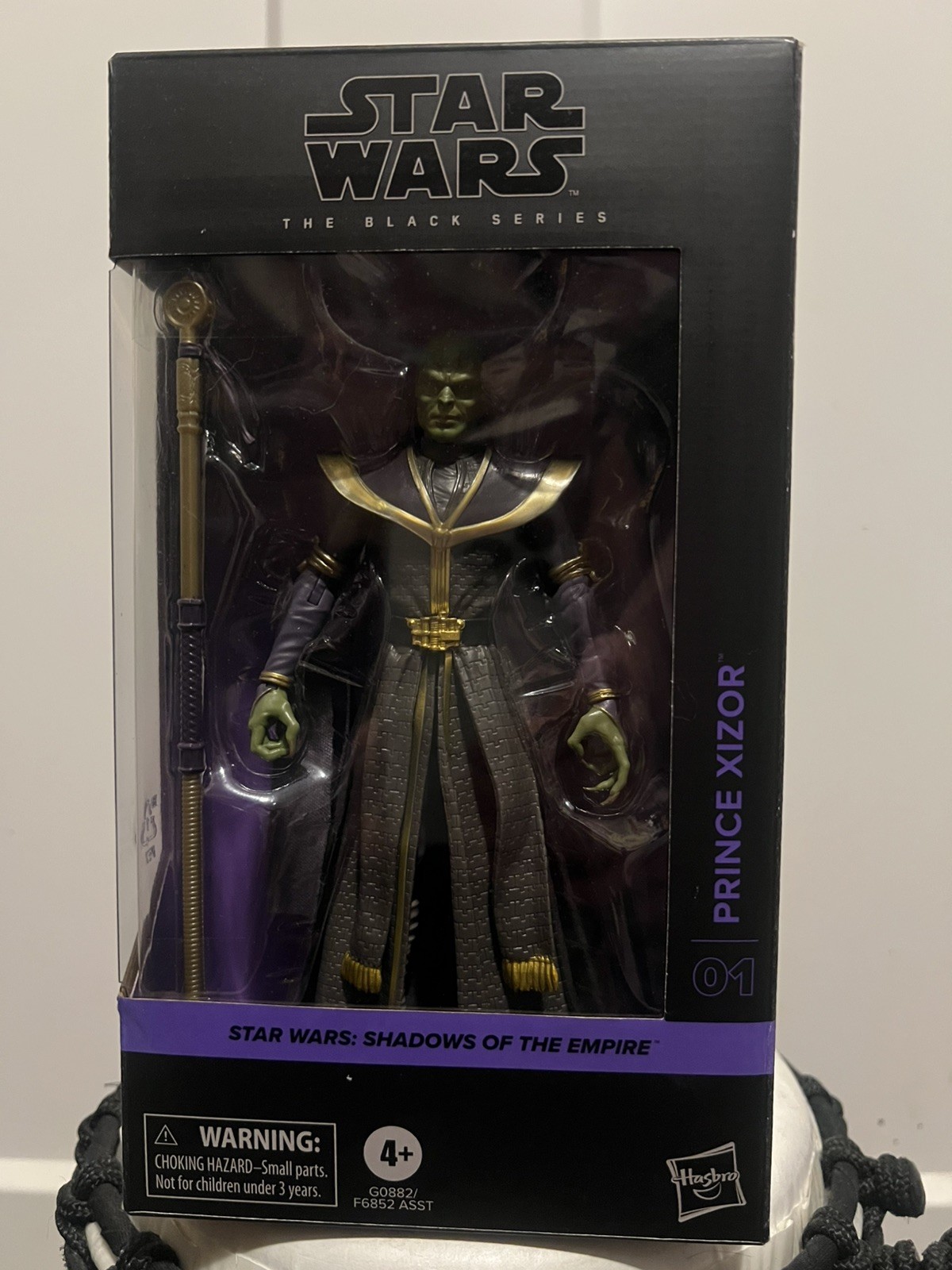 Star Wars The Black Series Modellino Prince Xizor 6" #01 Hasbro NUOVO