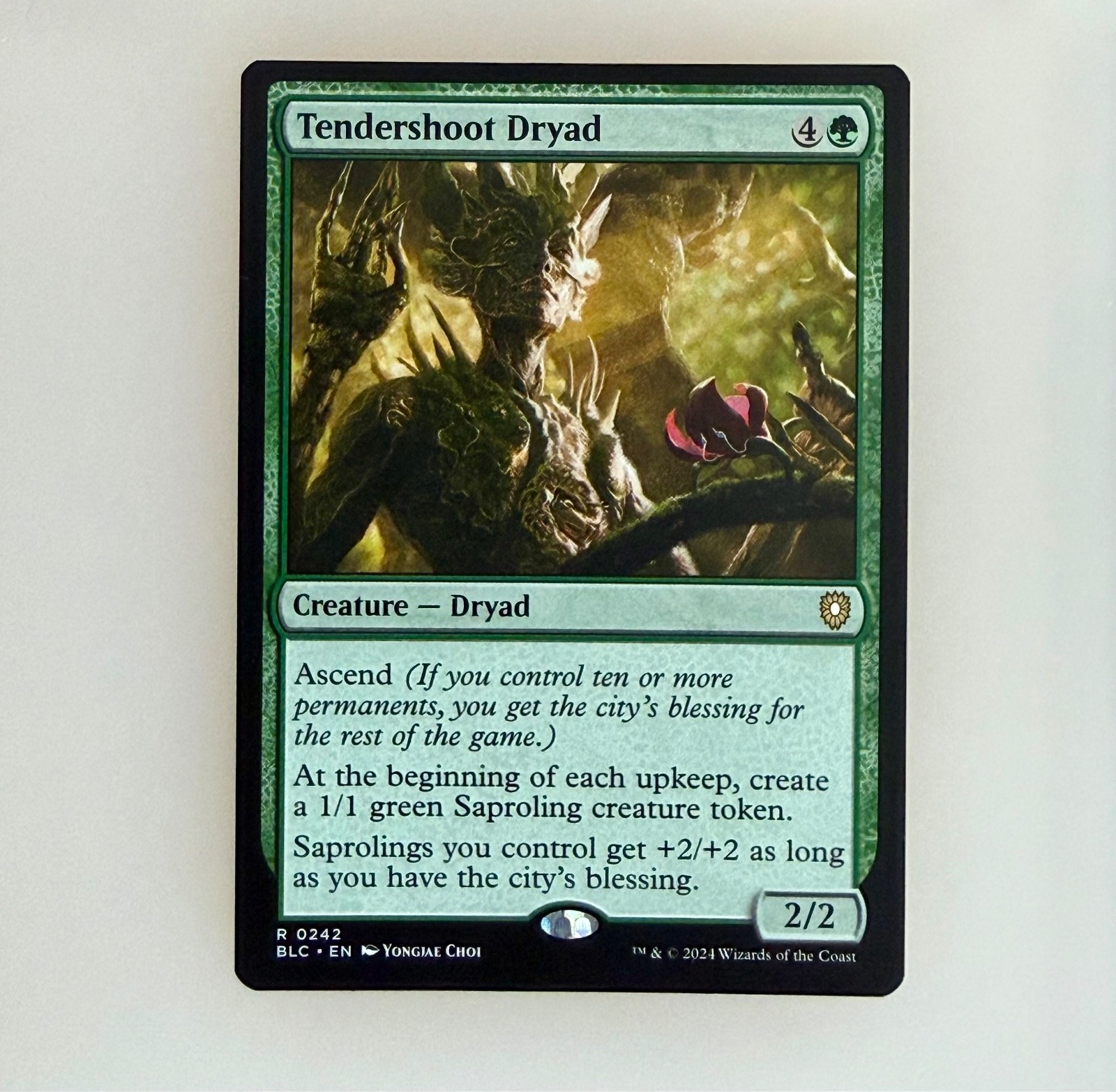 Magic: The Gathering Tendershoot Dryad Commander: Bloomburrow NM