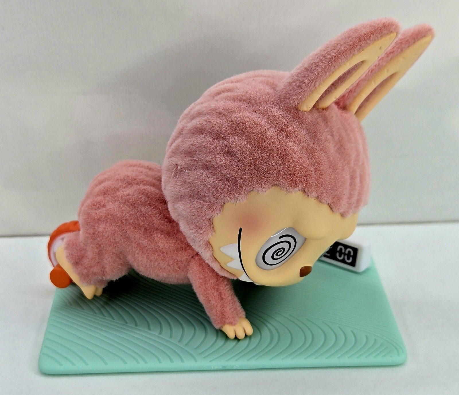 POP MART x Labubu The Monsters Lazy Yoga Series Figure Dolls Toy Ab Roller