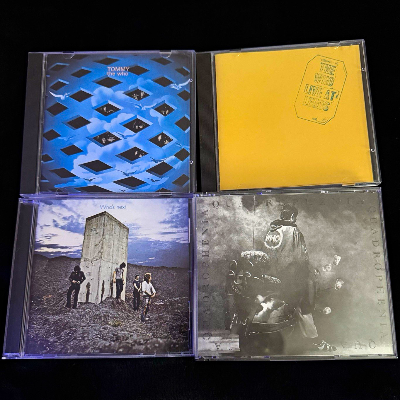 The Who 4 CD Lot Great Condition!