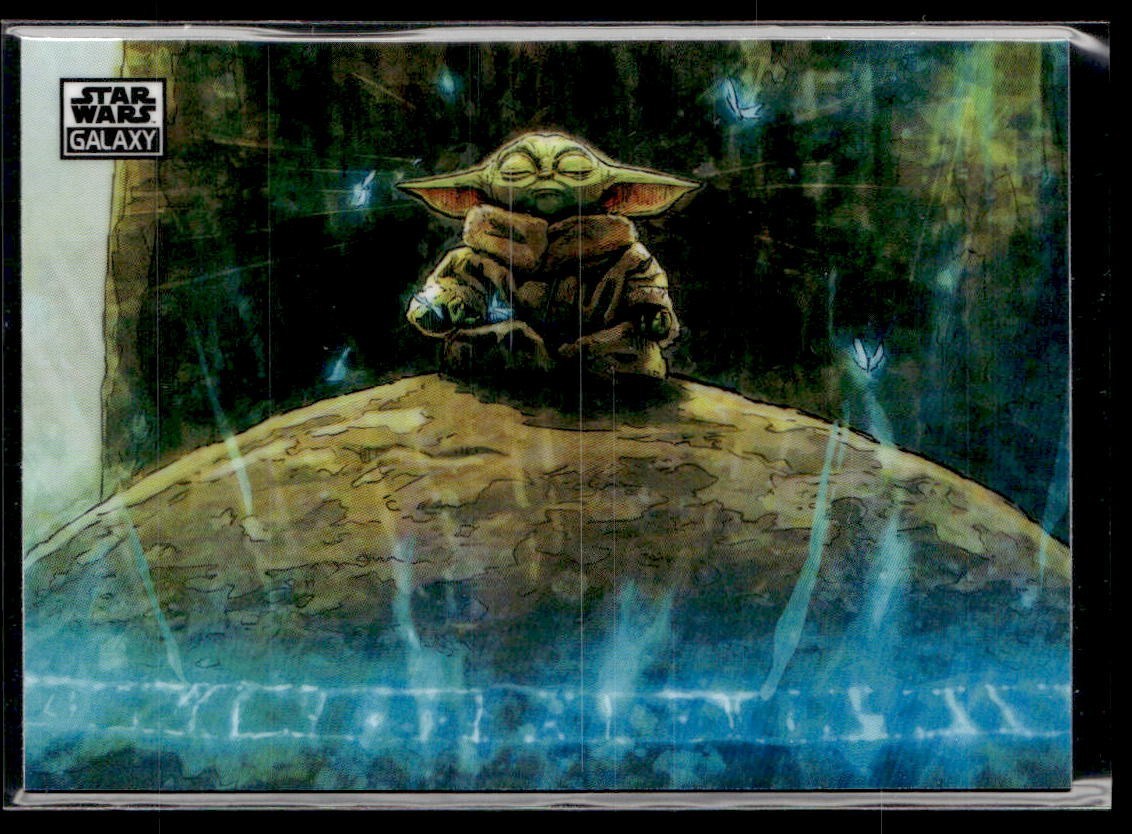 2026 Topps Chrome Star Wars Galaxy GROGU RAGGIUNGE #100