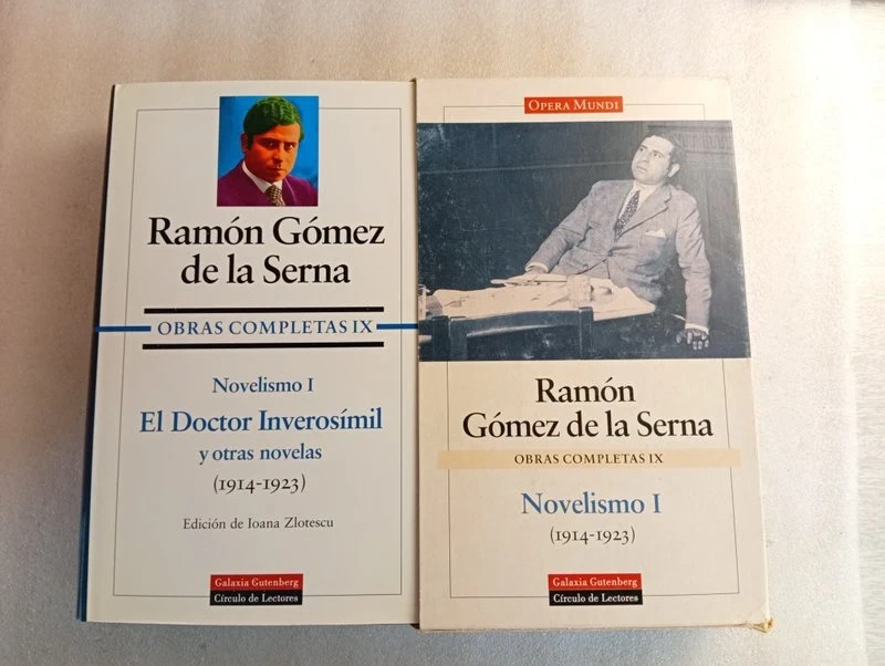 Gómez De La Serna -obras Completas Ix -novelismo I - Galaxia Gutenberg