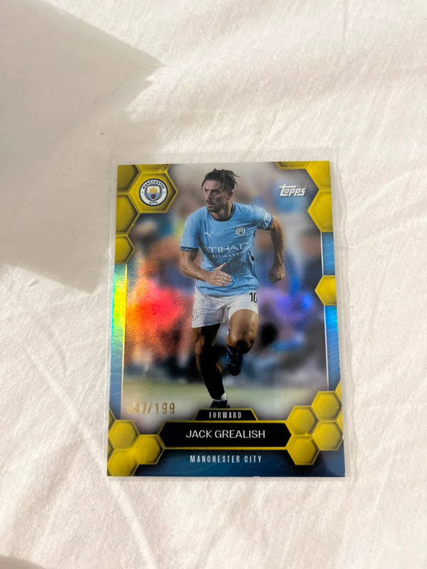 Carte foot Topps grealish 047/199