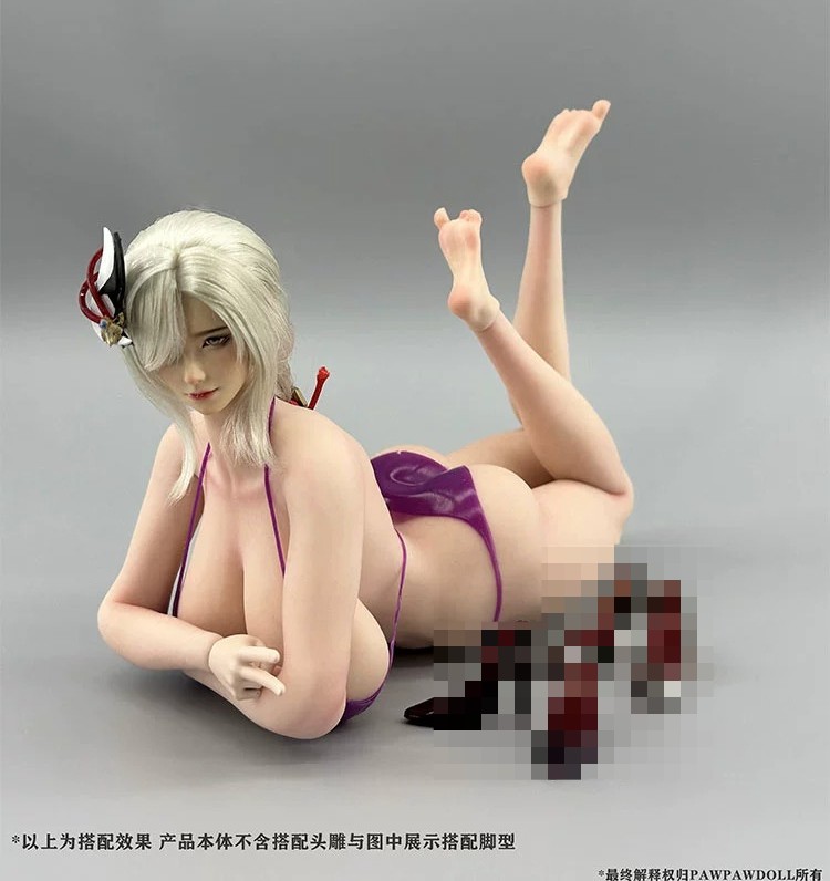 Bambola Pawpaw DK001 marrone 1/6 action figure donna corpo senza cuciture magnetico in magazzino