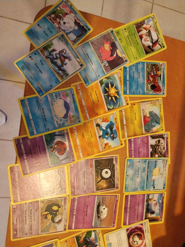 Lots de carte Pokémon