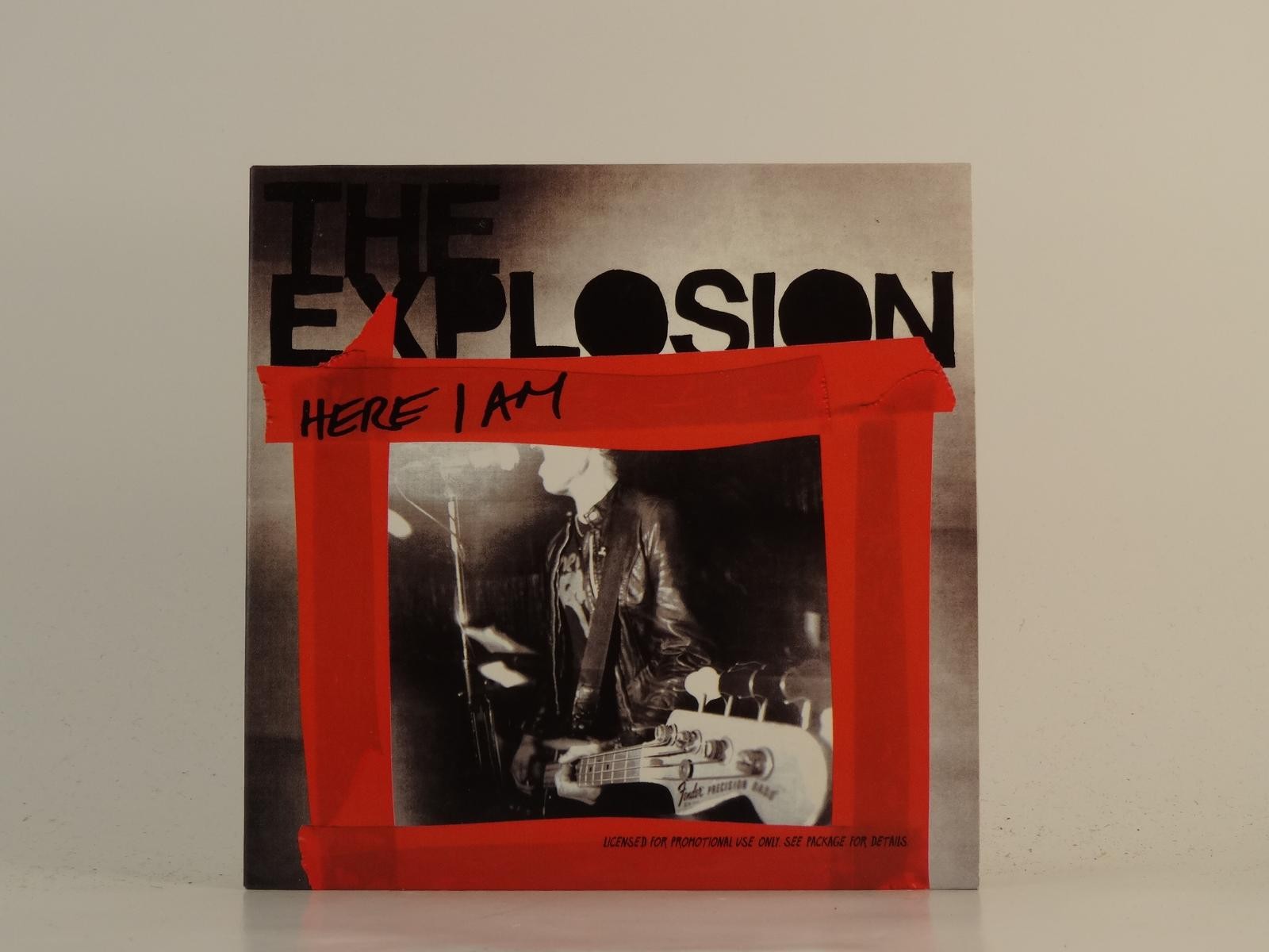 THE EXPLOSION HERE I AM (H1) 1 Track Promo CD Single including Card Sleeve VIRGI