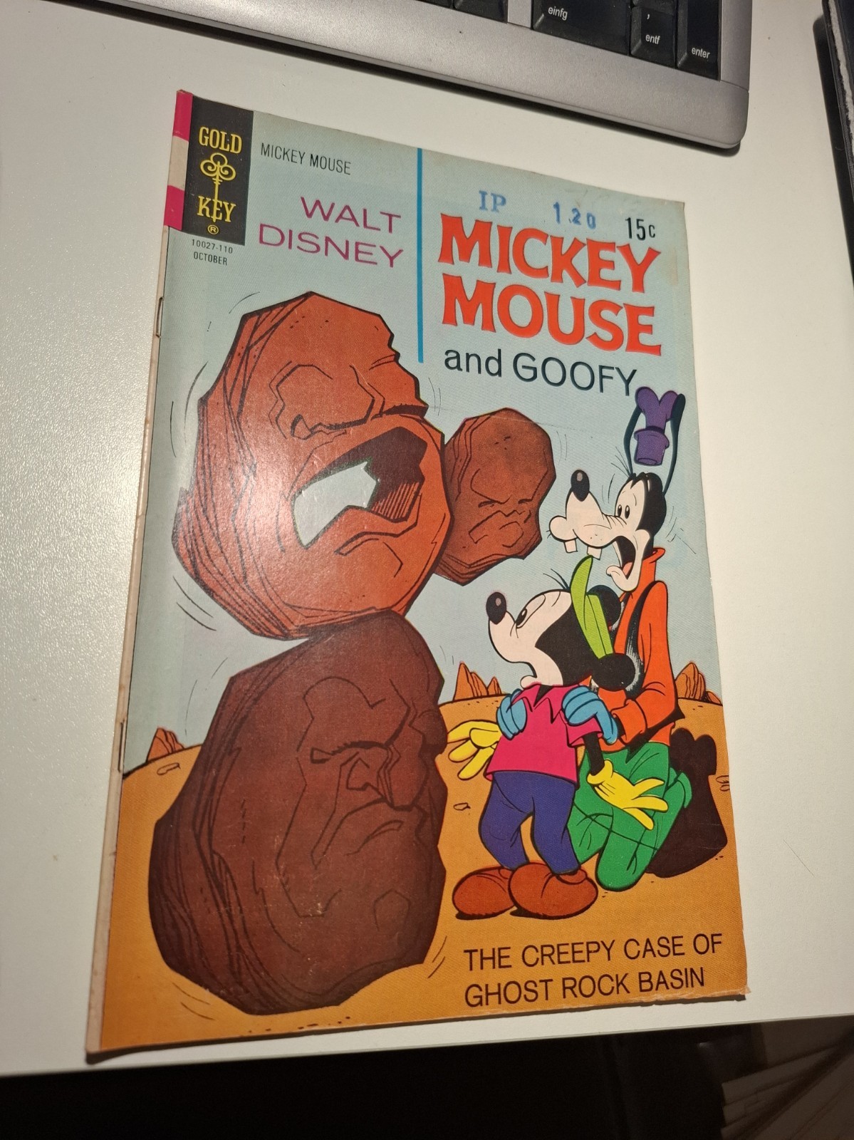 US Walt Disney's Topolino (chiave oro) #132 JACK MANNING 1 PAGINA MARK JEWELERS