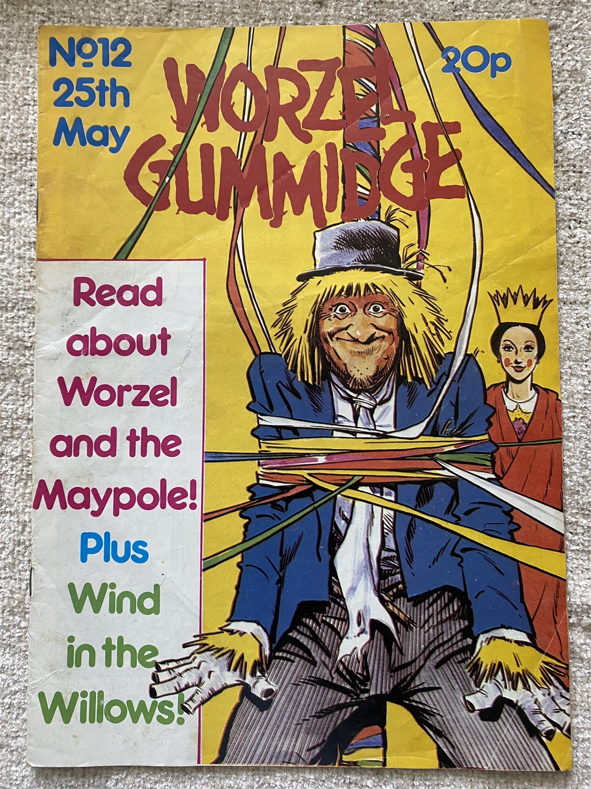 WORZEL GUMMIDGE #12 British UK Comics 1983 VG