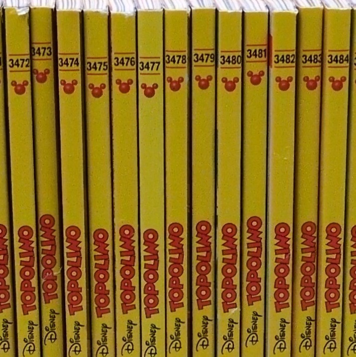 LOTTO 52 NUMERI TOPOLINO da 3452 a 3503 incluso 3500 e storia Spada di ghiaccio!