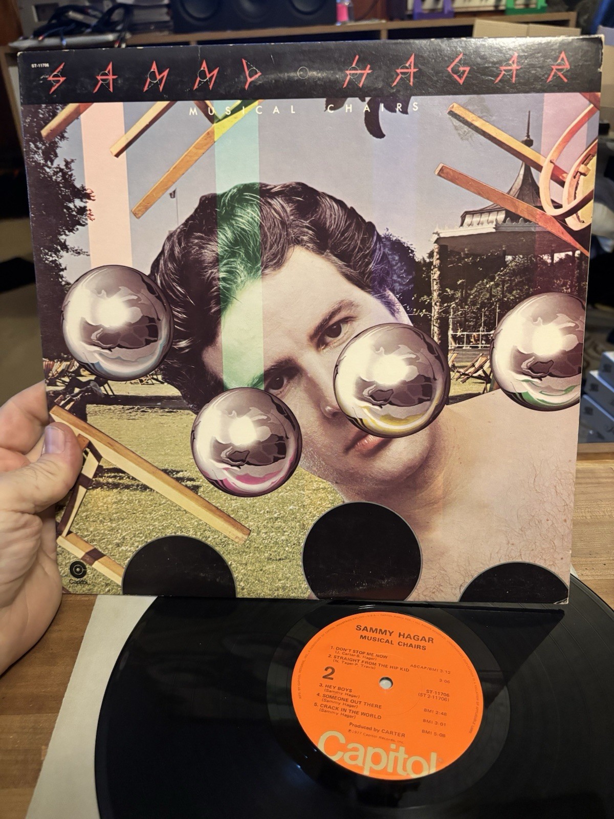 Sammy Hagar Musical Chairs LP
