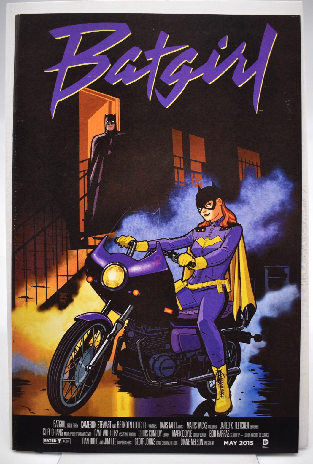Batgirl (2011) #40 - Variante poster film Cliff Chiang - DC Comics Prince