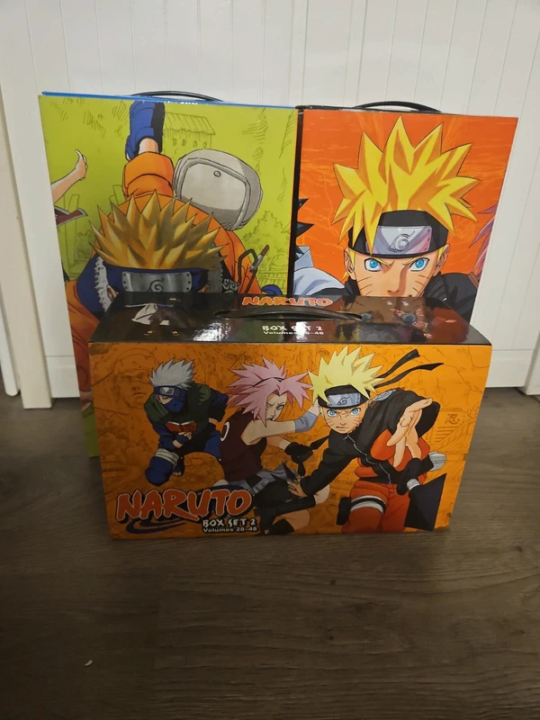 Complete manga set from naruto