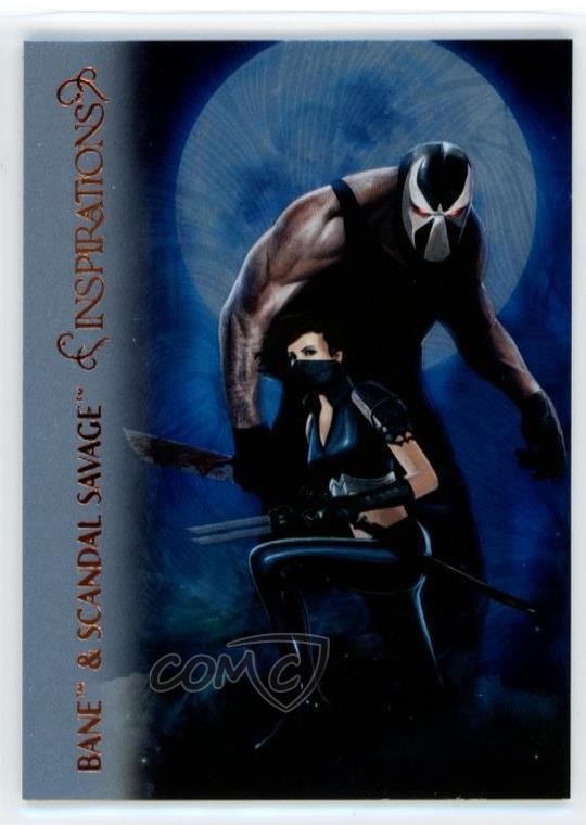 2026 Inspirations The World of DC Bronze Spectrum Matte Foil /249 Bane #80 0o59