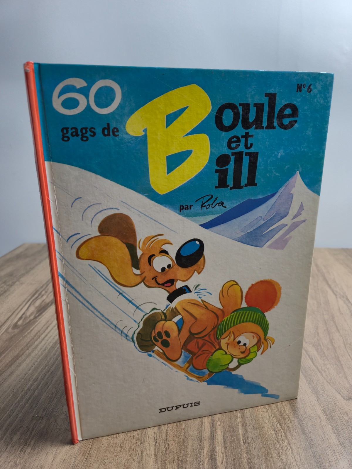 Boule et Bill tome 6 60 gags Roba Dupuis reedition 1988 BD cartonnee