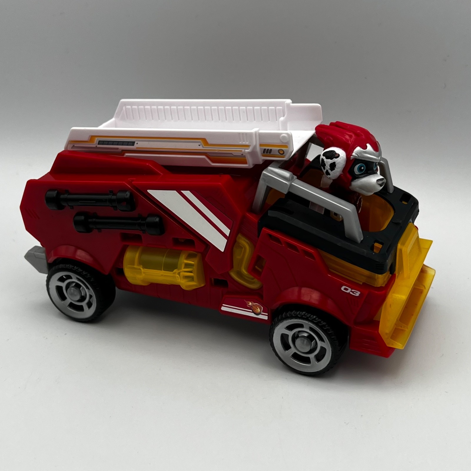 Spin Master PAW Patrol The Mighty Movie Marshall Deluxe Fire Truck Toy #18