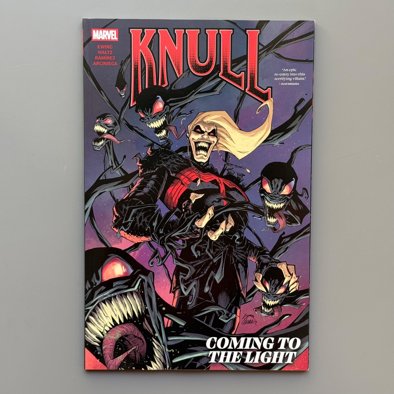 Knull Coming to the Light TPB Marvel NEW 2026 Al Ewing Venom King In Black