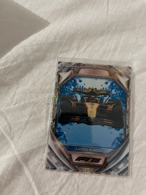 Carte f1 Topps lando norris 034/150