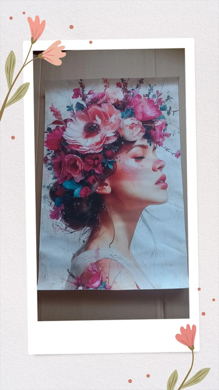 Lienzo sueño de rosas 60cmx40cm
