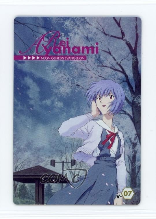 2009 Bandai Evangelion Chapter 8 Rei Ayanami #V-07 17r1