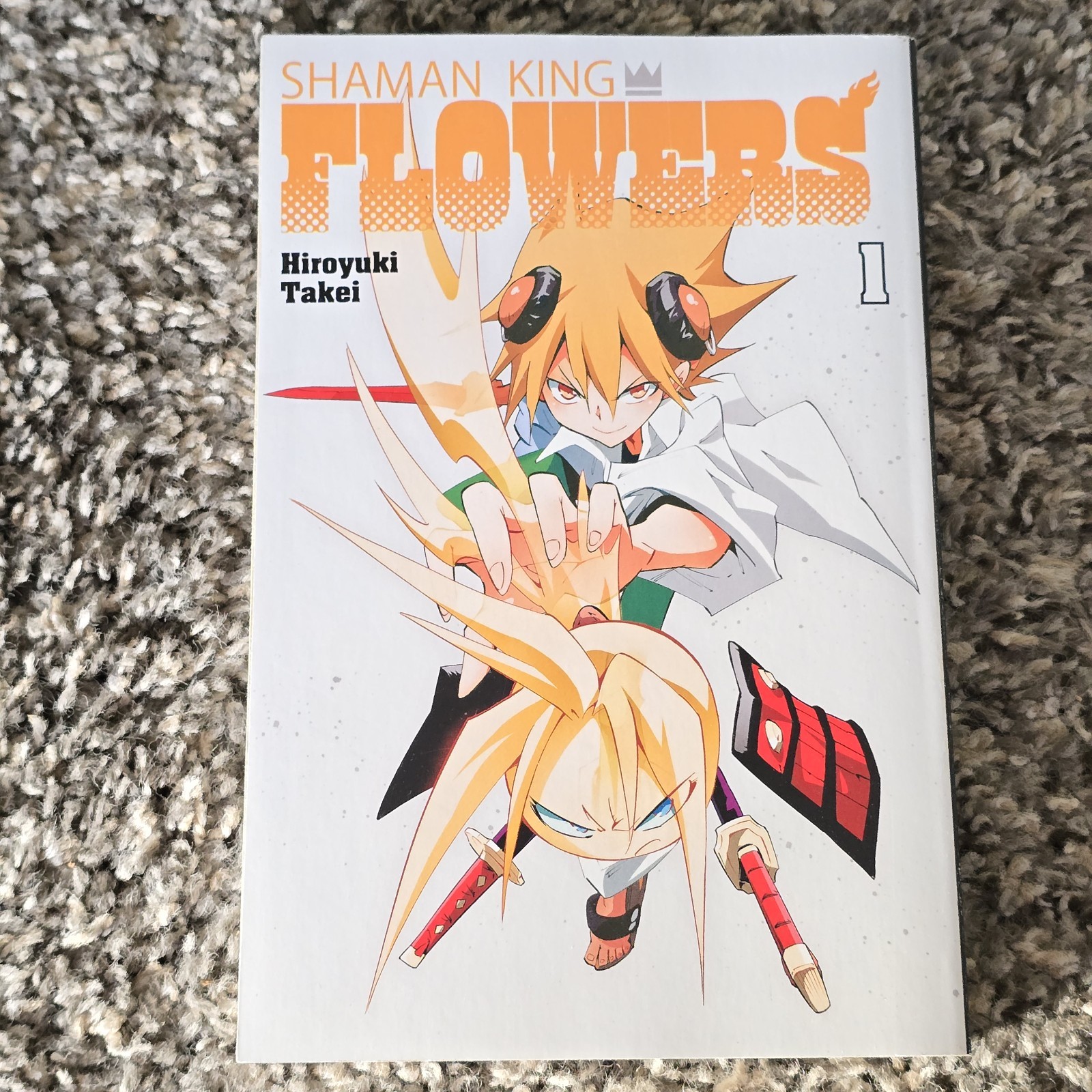 Shaman King Flowers Vol 1 manga inglese Kodansha fumetti Hiroyuki Takei sequel