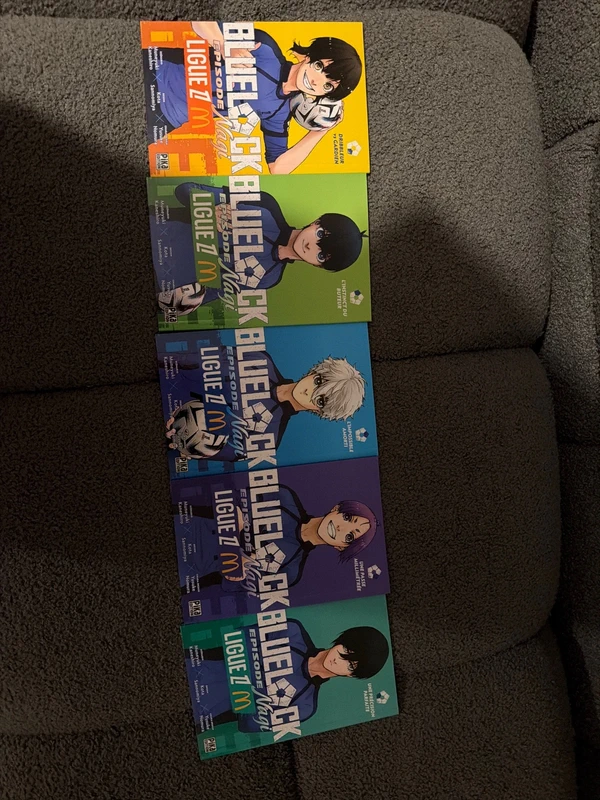 Lot 5 manga bluelock