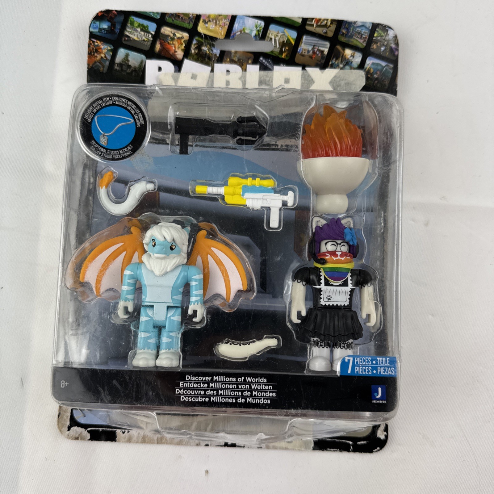 Roblox Tower Of Hell: Chromatic Climb 7pcs Accessories + Virtual Item Code Read