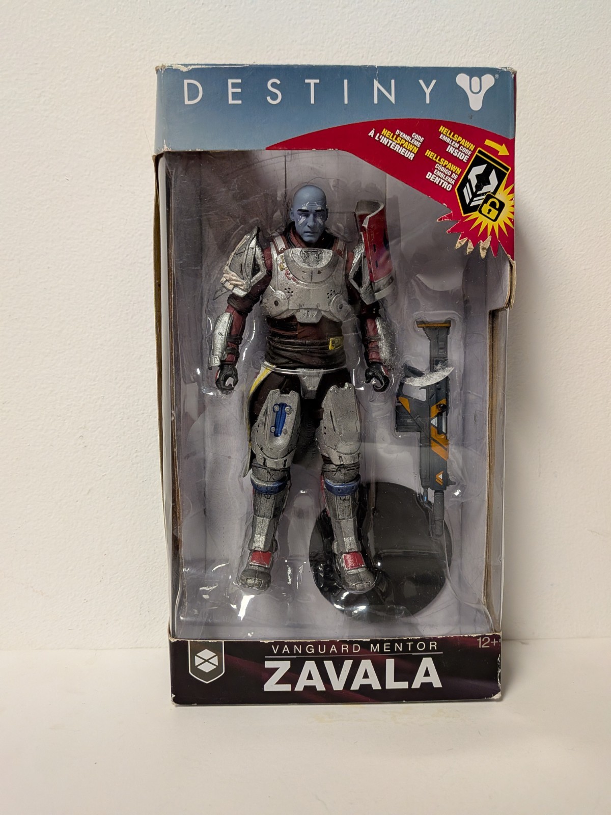McFarlane Destiny Vanguard Mentor Zavala Figura Dedalo NO CODICE EMBLEMA 
