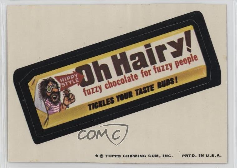 Topps Wacky Packages 1974 serie 7 Oh peloso! 0u2j