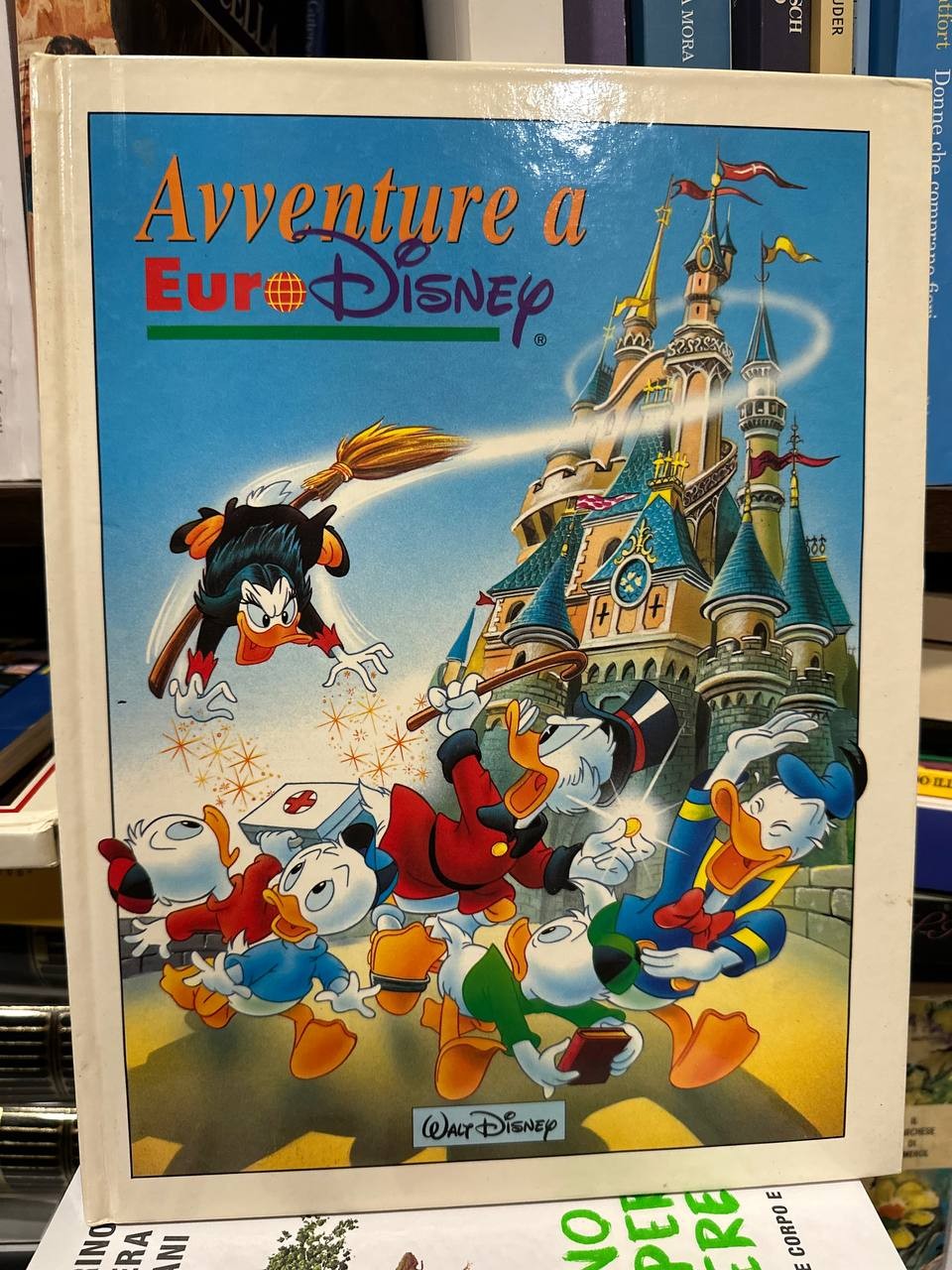 walt disney AVVENTURE A EURODISNEY fumetto