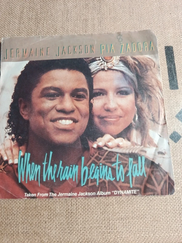 Disque 45 tours Jermaine Jackson Pia Zadora