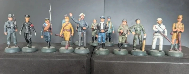 Lote 15 Soldados Plomo WWII