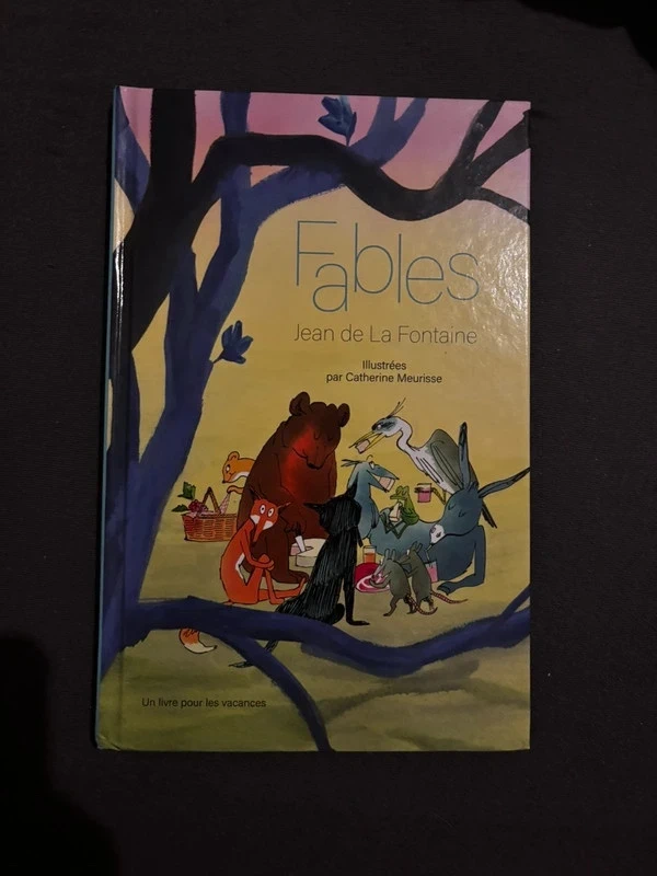 : Livre neuf "Fables" Jean de La Fontaine illustré Catherine Meurisse