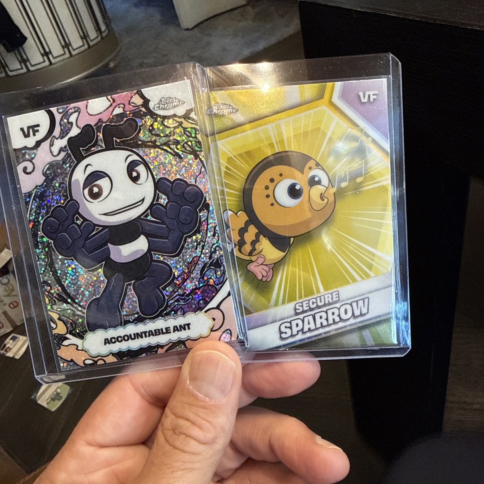 topps veefriends chrome 2026 Accountable Ant And Secure Sparrow 