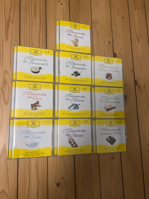 Meisterwerke der Klassik CD‘s