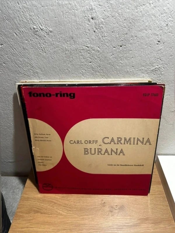 Orff Carmina Burana Vinyl LP – Chor & Orchester Klassik