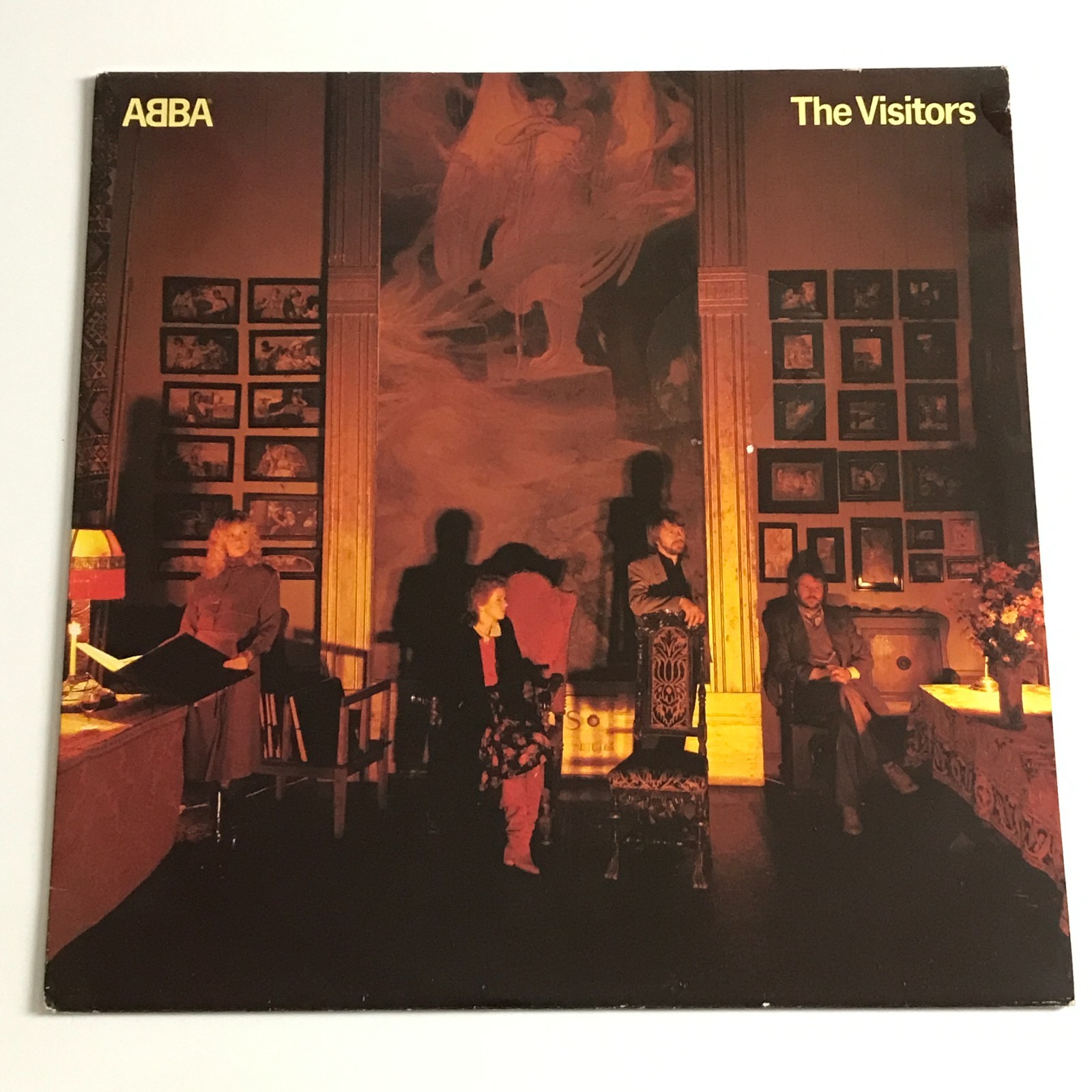 ABBA - The Visitors LP Vinyl Record - EPC 10032 VG+/VG+