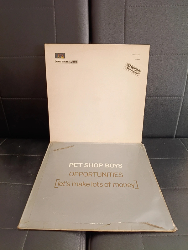 Lote 2 Vinilos Pet Shop Boys