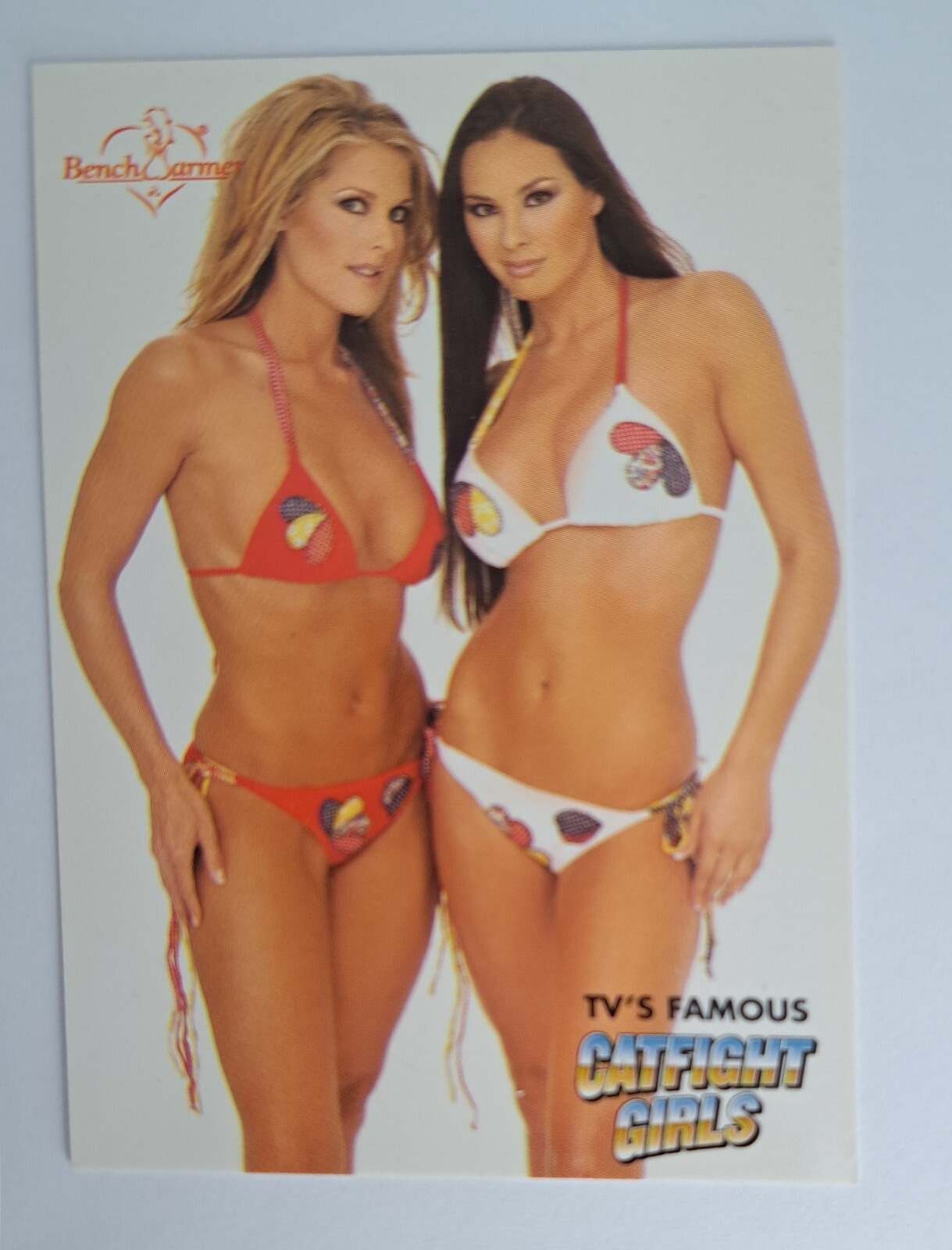2003 Benchwarmer KITANA BAKER Miller Lite Catfight Girl TANYA BALLINGER Card 101