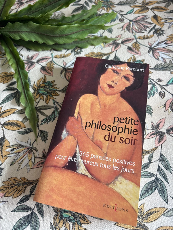 Petite philosophie du soir Catherine rambert